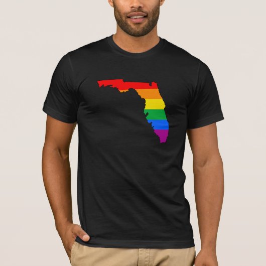 FLORIDA PRIDE -.png T-shirt (Voorkant)