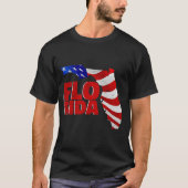 Florida Pride Verenigde Staten. T-shirt (Voorkant)