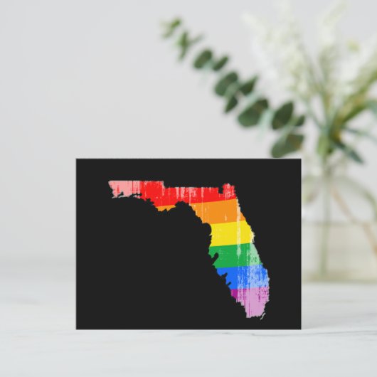 FLORIDA PRIDE - VERWIJDERD -.png Briefkaart (Staand voorkant)