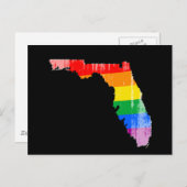 FLORIDA PRIDE - VERWIJDERD -.png Briefkaart (Voorkant / Achterkant)