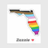 Florida Progress Pride Sticker (Vel)