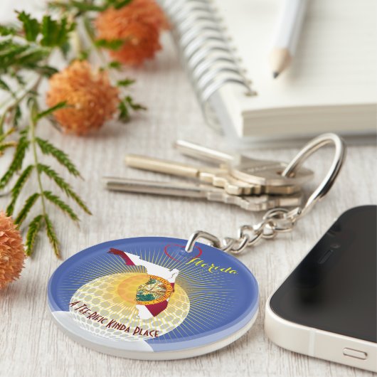 Florida Promotion Gift Idea Sleutelhanger (Voorkant Rechts)