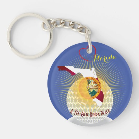 Florida Promotion Gift Idea Sleutelhanger (Voorkant)