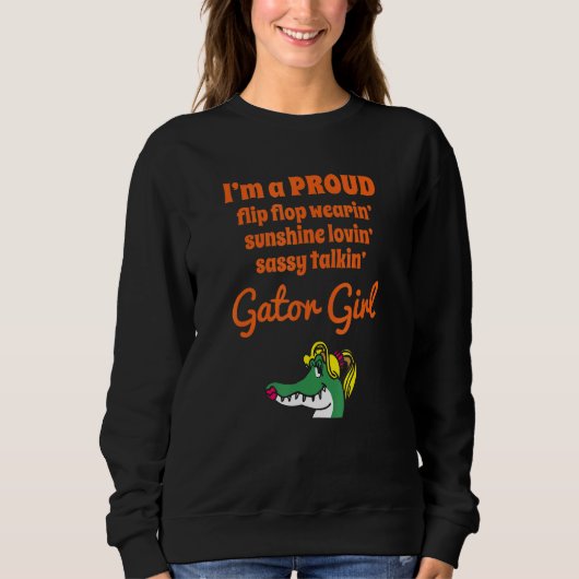 Florida Proud Girl Gator Trui (Voorkant)