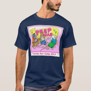 Florida Rat Camp 2013 Roze T-shirt