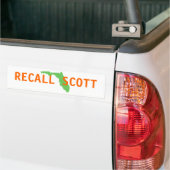 FLORIDA, RECALL SCOTT BUMPERSTICKER (Op Truck)