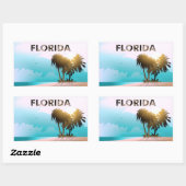 Florida Rechthoekige Sticker (Vel)