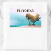 Florida Rechthoekige Sticker (Tas)