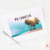 Florida Rechthoekige Sticker (Envelop)