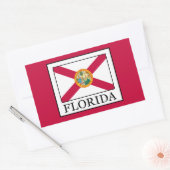 Florida Rechthoekige Sticker (Envelop)