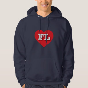 Florida Red Heart - Ik hou van FL Hoodie