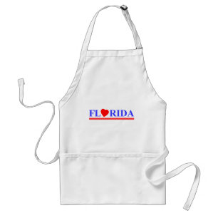 Florida Red Standaard Schort