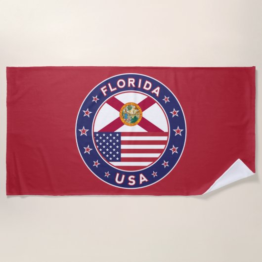 Florida, red strandlaken (Voorkant)