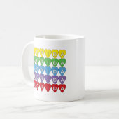Florida Regenbogenharten Koffiemok (Voorkant links)
