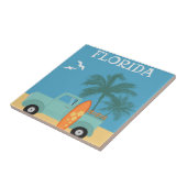 Florida:Reis keramische tegel Tegeltje (Zijkant)