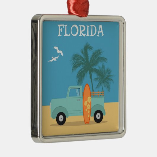 Florida:Reisornament Metalen Ornament (Rechts)