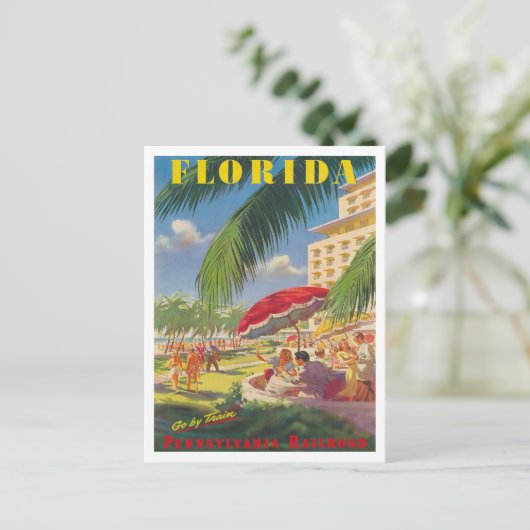 Florida Reizen Briefkaart (Staand voorkant)