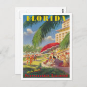 Florida Reizen  Briefkaart (Voorkant / Achterkant)