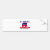 Florida Republikein Bumpersticker (Voorkant)