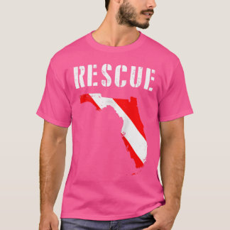 Florida Rescue Diver Diver Diving Divema T-shirt