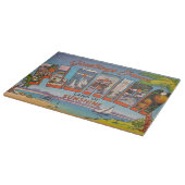 Florida Retro Ansichtkaart Snijplank (Hoek)