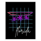  Florida retro Perfect Poster (Voorkant)