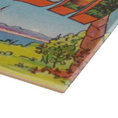 Florida  Retro Postcard Snijplank (Hoek)