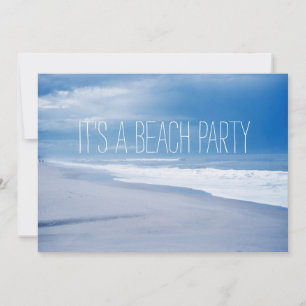 Florida Retro Strand Oceaan Feest Kaart