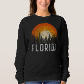Florida Retro Style  70s 80s 90s Mannen Vrouwen Trui (Voorkant)