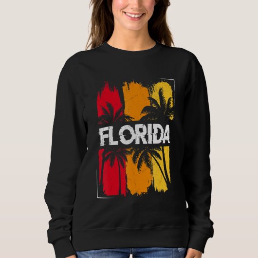 Florida Retro Tropical Summer FL Miami Flo Trui (Voorkant)