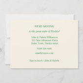 Florida Retro Verhuisaankondiging (Achterkant)