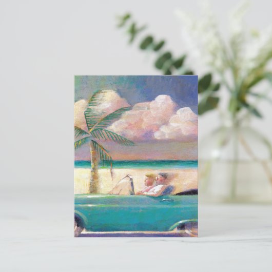 Florida Road Trip briefkaart (Staand voorkant)