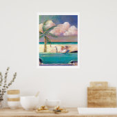 Florida Road Trip print (Keuken)