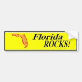 FLORIDA ROCKS bumpersticker (Voorkant)