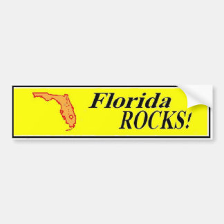 FLORIDA ROCKS bumpersticker