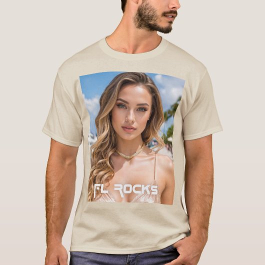 FLORIDA ROCKS T-SHIRT (Voorkant)