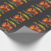 Florida roept de zomervakantie op cadeaupapier (Hoek)