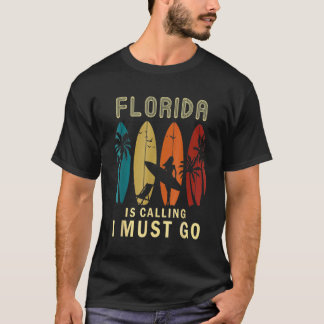 Florida roept me op naar Florida Summer Vacati T-shirt