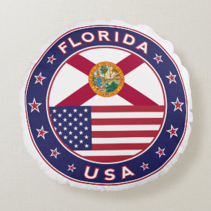 Florida Rond Kussen