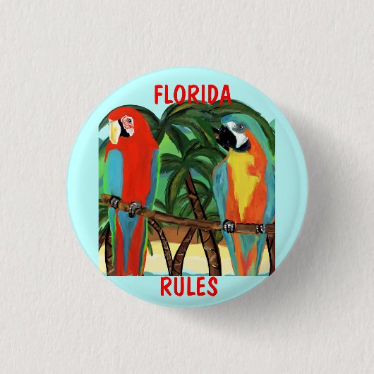 FLORIDA RONDE BUTTON 3,2 CM (Voorkant)