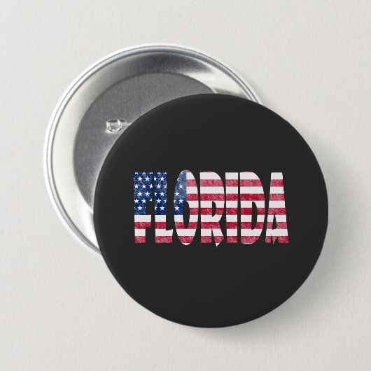 Florida Ronde Button 7,6 Cm (Voorkant /achterkant)