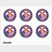 Florida Ronde Sticker (Vel)