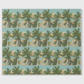 Florida Royal Palms Cadeaupapier (Vlak)