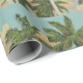 Florida Royal Palms Cadeaupapier (Rol Hoek)