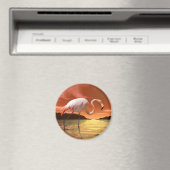 Florida roze flamingo magneet (Insitu (Vaatwasser))