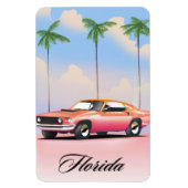 Florida Roze Zonsondergang Magneet (Verticaal)