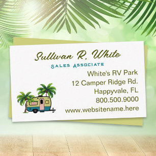 Florida RV Sales Camping Reisaanhanger Visitekaartje