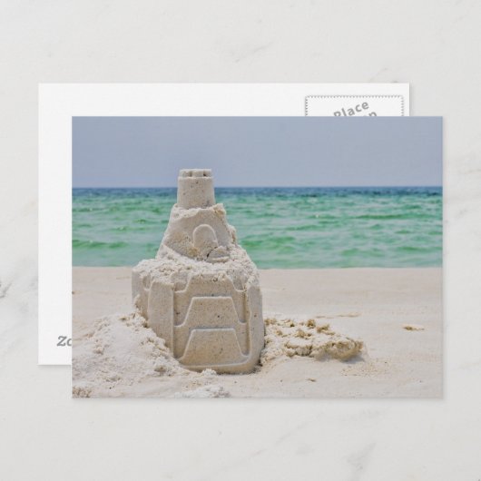 Florida Sand Castle Briefkaart (Voorkant / Achterkant)