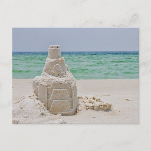 Florida Sand Castle Briefkaart (Voorkant)