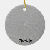 Florida Sands Keramisch Ornament (Voorkant)